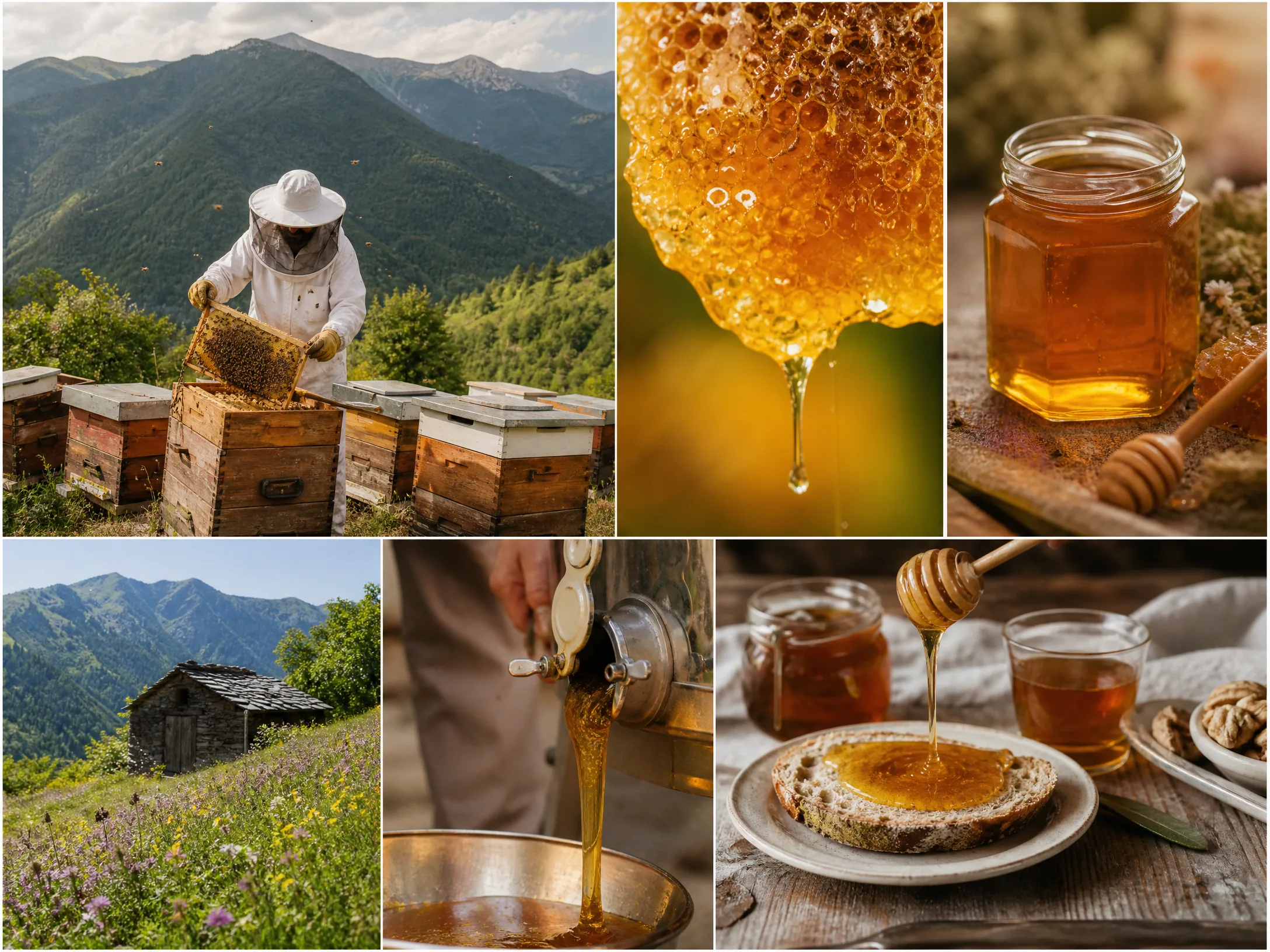 深山蜂蜜从‍蜂箱到餐桌的全过程纪实‍